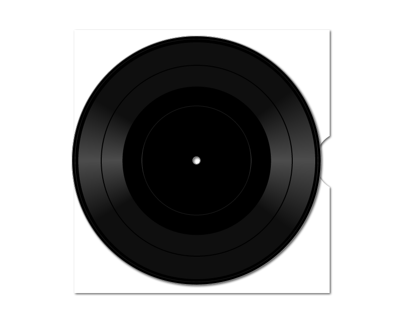vinyl 10-inch EP dubplate (black) {no label} [on sleeve]5